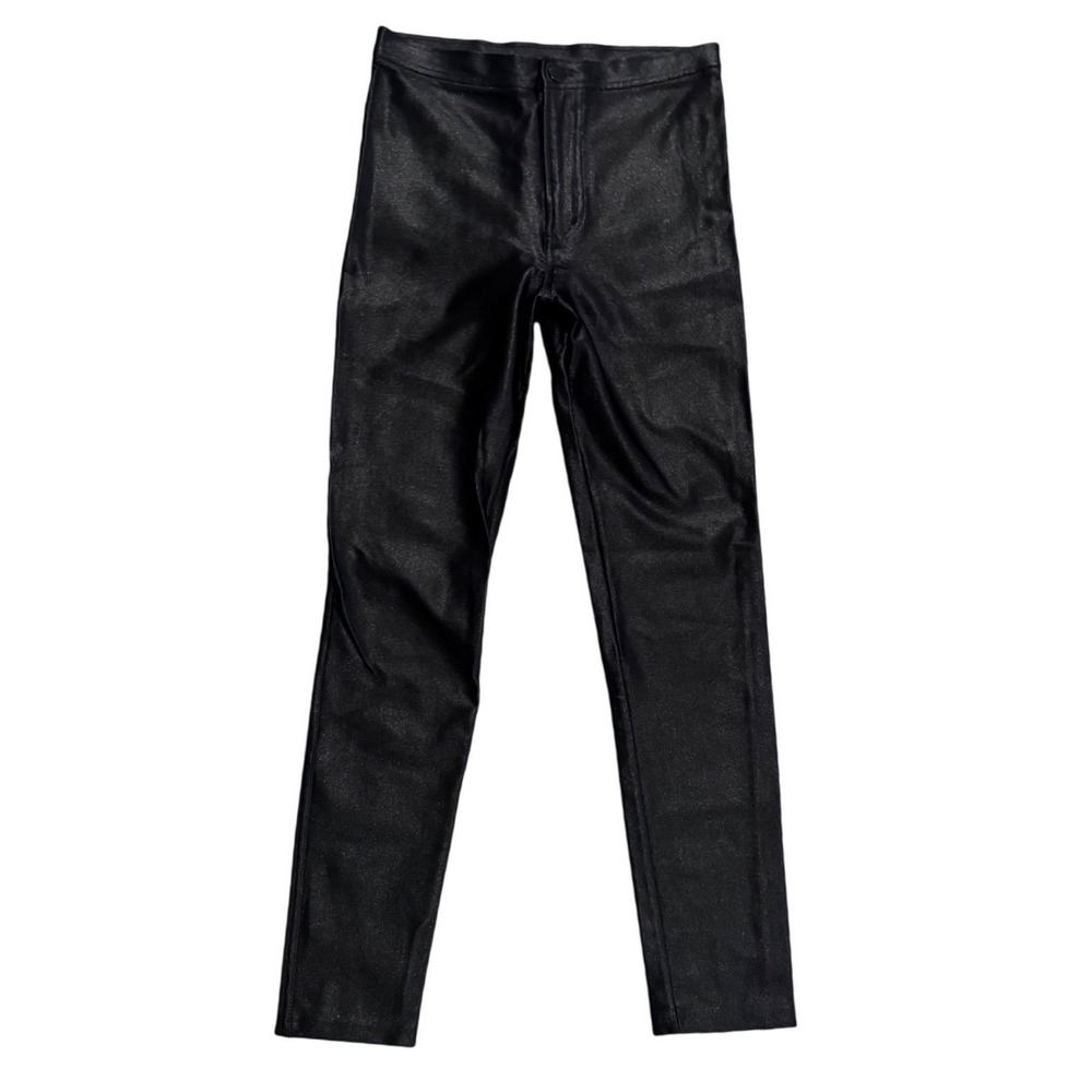 American Apparel Disco Pants Black Indie Sleaze Y2K Grunge Pants Sz M